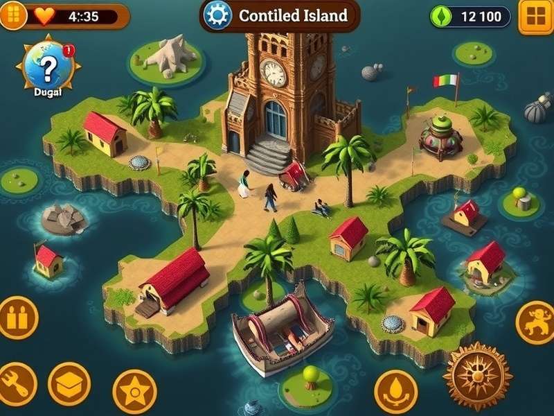 Mysterious Island Map 3 Hero Wars PC Gameplay Screenshot