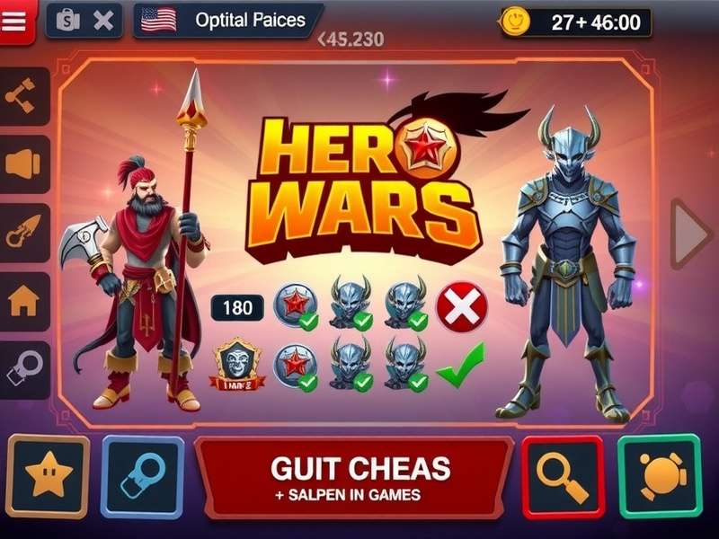 Hero Wars 2024 Strategy Map showing team compositions and counters