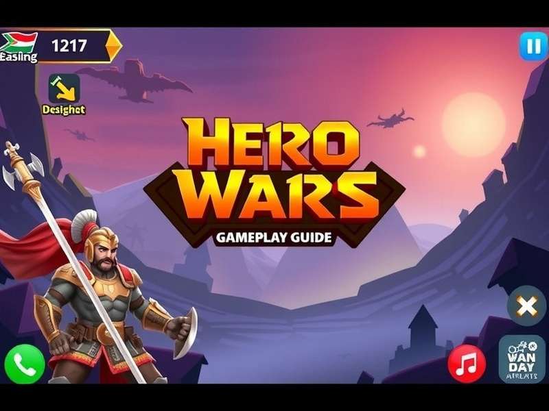 Hero Wars Early Game Team Composition showing tank, damage dealer, and support heroes