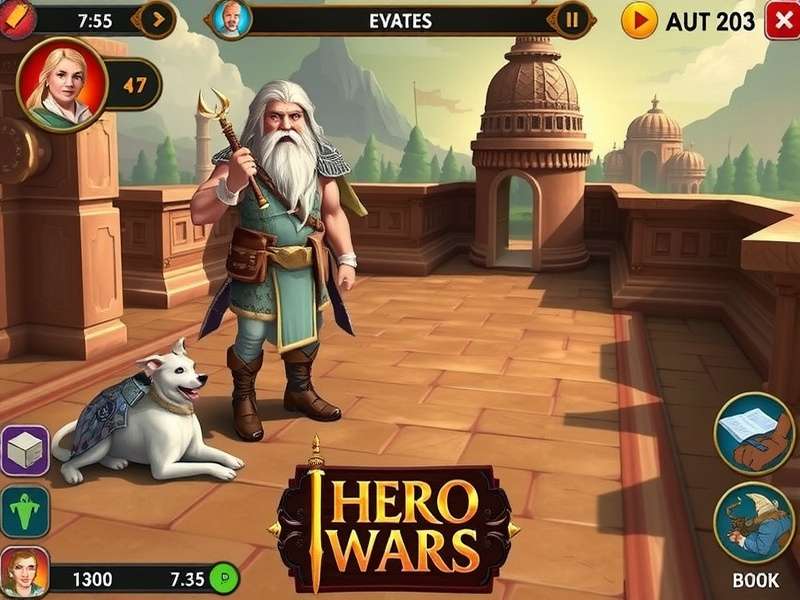 Hero Wars Boss Battle Event Showing Team Composition