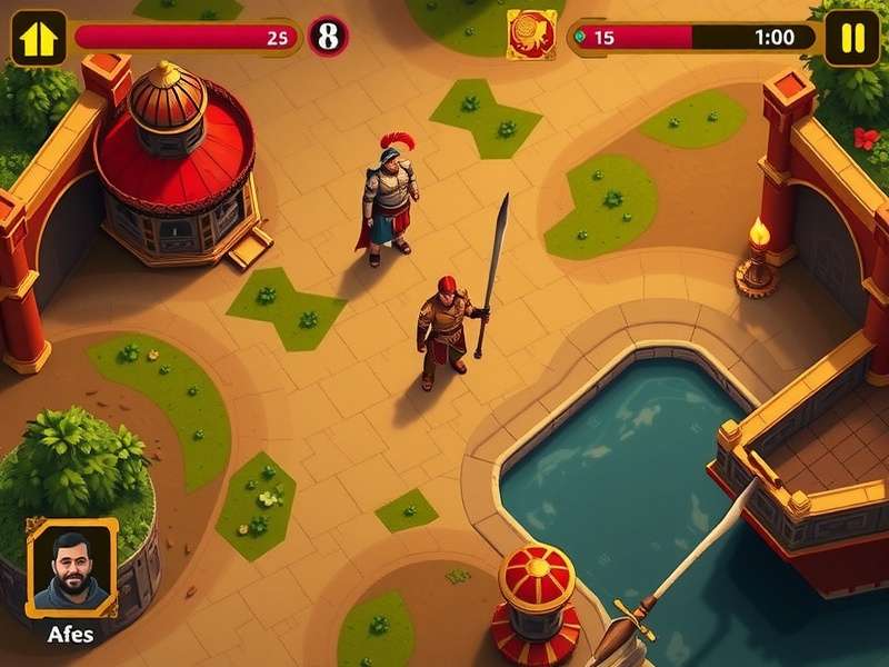 Hero Wars Dominion Event Stage 5 Golem Gatekeeper fight positioning