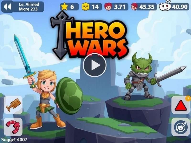 Hero Wars Team Composition Strategy on Mobile Screen