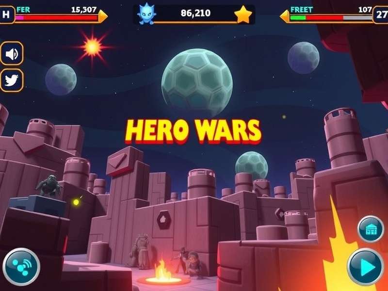 Hero Wars puzzle strategy visualization showing team synergies and resource paths