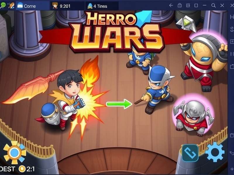 Hero Wars event calendar showing gift optimization periods