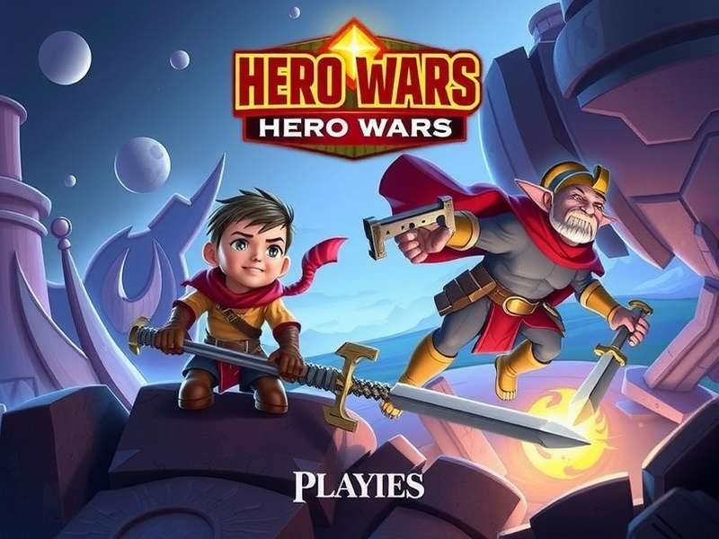Hero Wars Game hero collection screen showing different characters