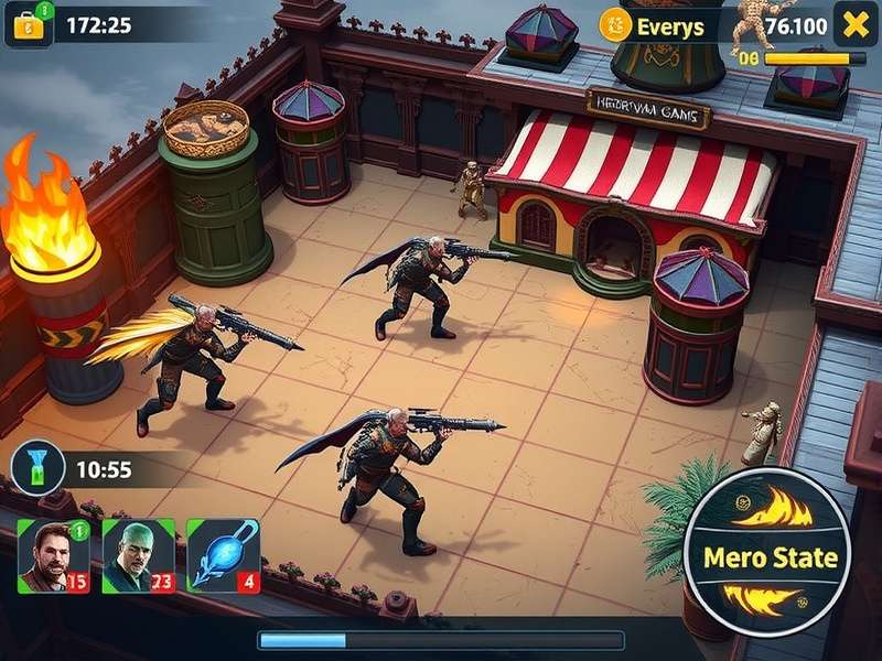 Strategic map of Hero Wars Dominion Era showing key regions and resources