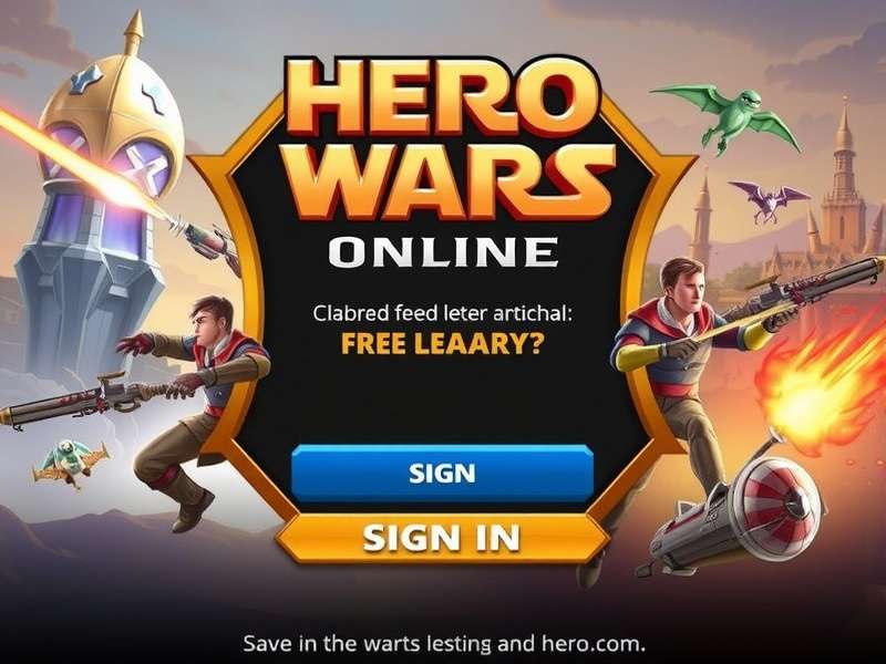 Hero Wars daily sign-in calendar showing exclusive rewards for consecutive logins