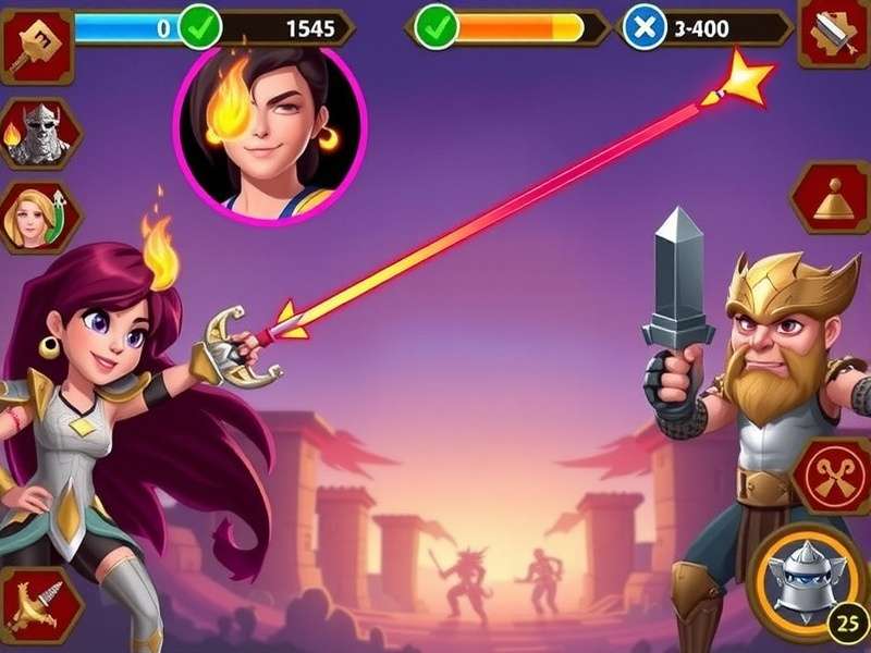 Hero Wars Com Banner showing diverse heroes in battle