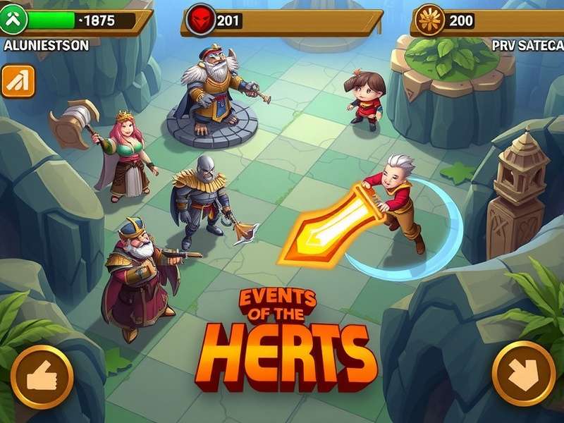 Hero Wars In-Game Events Showcase featuring Valkyrie's Favor and Arena battles