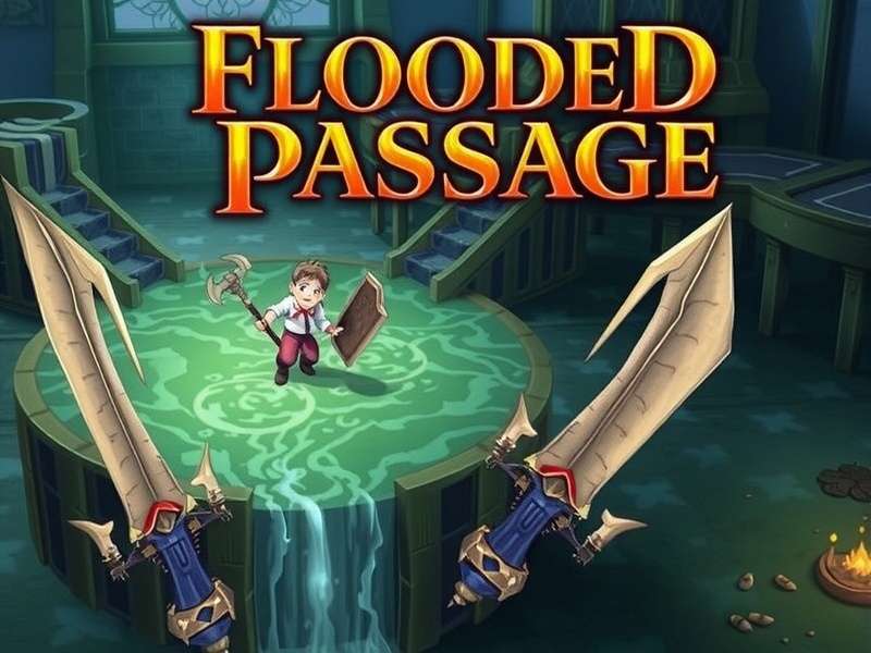 Flooded Passage Boss Fight in Hero Wars - Aquatic Monster Battle