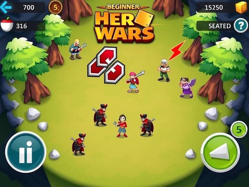 Hero Wars Beginner Guide - Team formation and battle scene