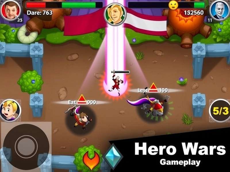 Hero Wars Gameplay Tamil Guide featuring heroes and battles