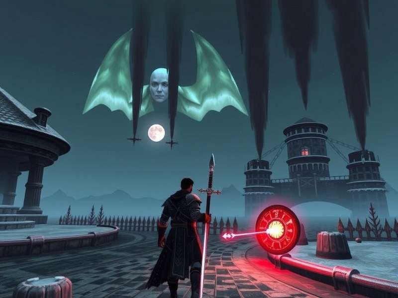 Hero Wars vs Skyrim gameplay comparison showing fantasy RPG elements