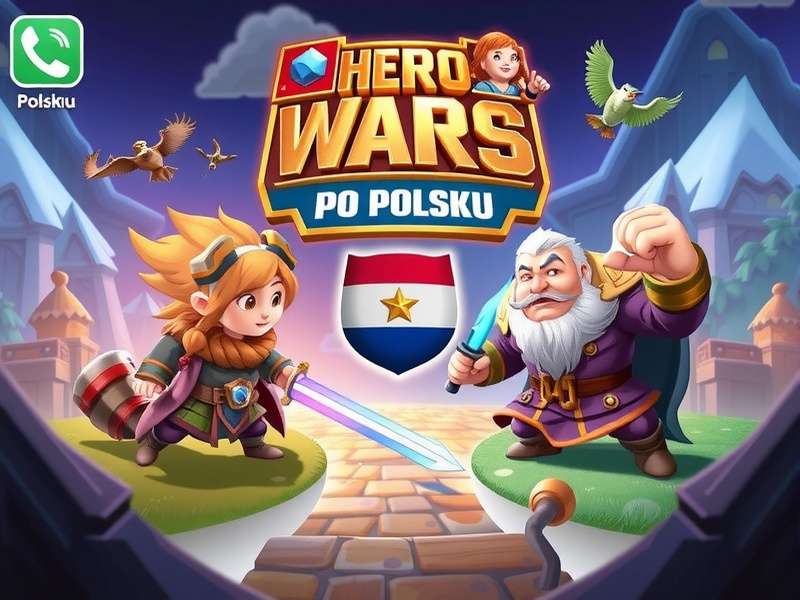 Przykład optymalnej polskiej drużyny bohaterów w grze Hero Wars