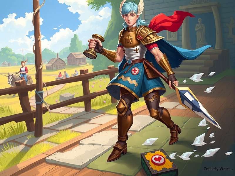 Hero Wars epic battle scene showing multiple heroes in combat