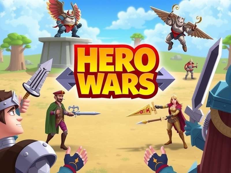 Hero Wars Game Main Screen Interface