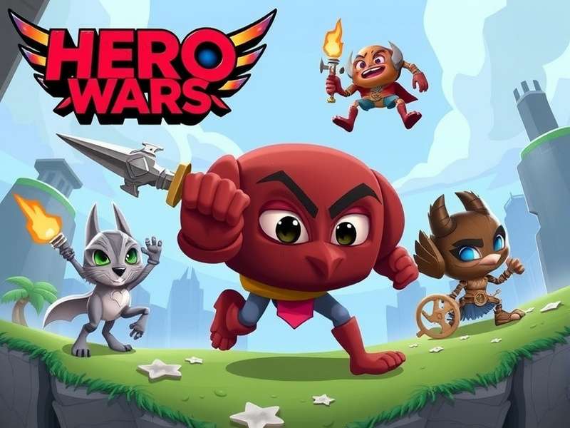 Hero Wars Game Hero Collection Screen