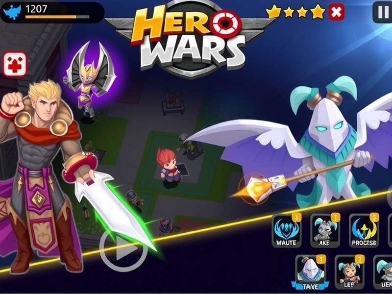 Hero Wars Arena Defense Team lineup with top heroes