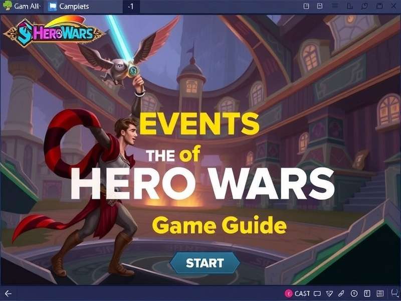 Hero Wars 2022 event calendar showing monthly event timeline and reward tiers