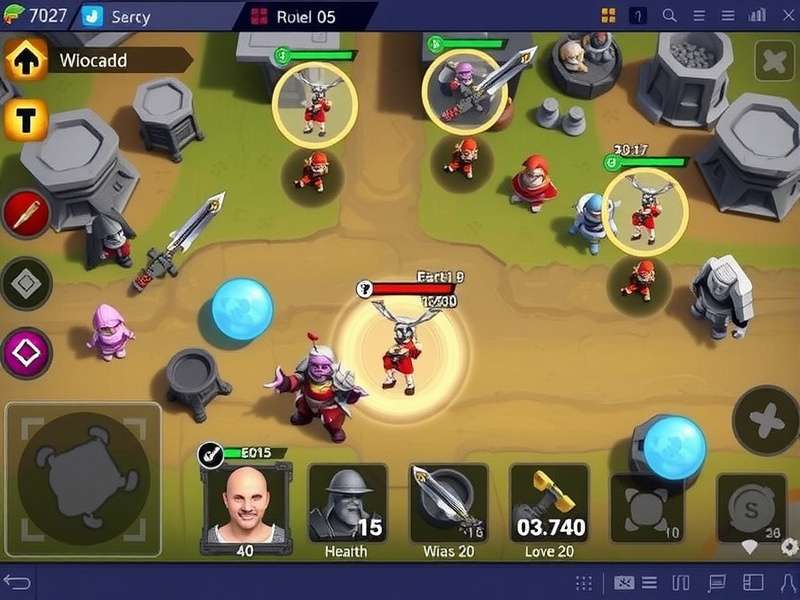 Hero Wars battlegrounds epic battle scene with top heroes