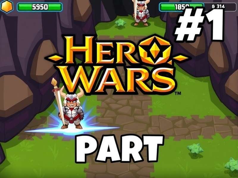 Hero Wars Gameplay Part 1 – Arena battle scene with heroes and dragons